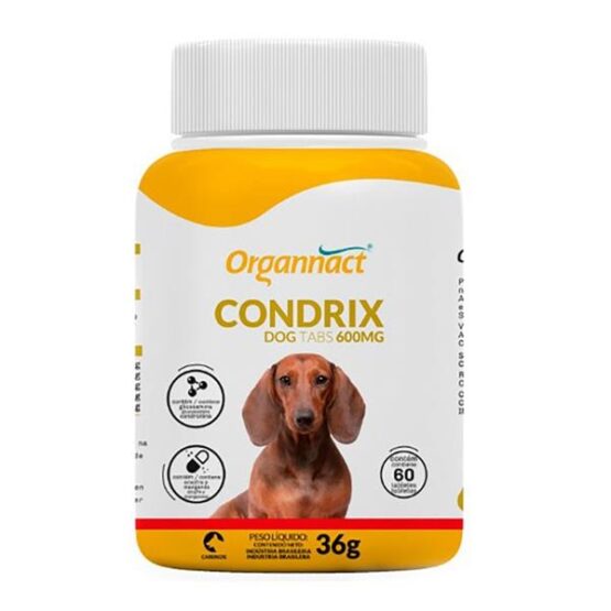 Suplemento Organnact Condrix Dog Tabs 600mg para Cães