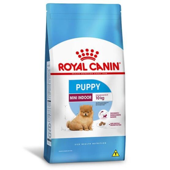 Ração Royal Canin Mini Indoor – Cães Filhotes 1Kg