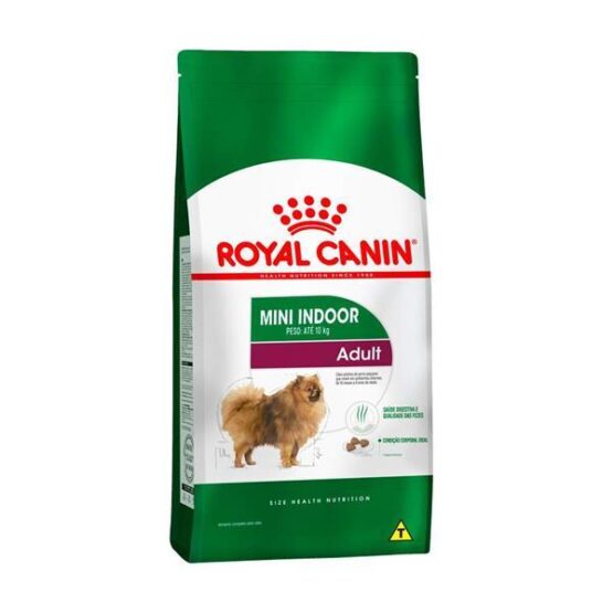 Ração Royal Canin Mini Indoor – Cães Adultos 1Kg