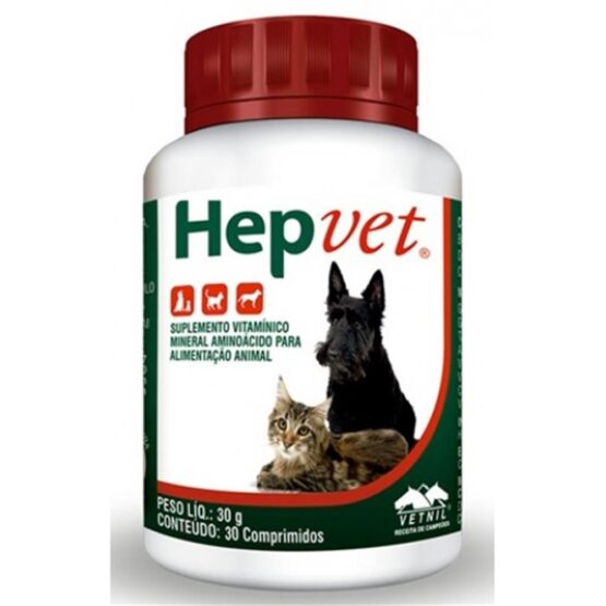 Hepvet Vetnil- 30 Comprimidos