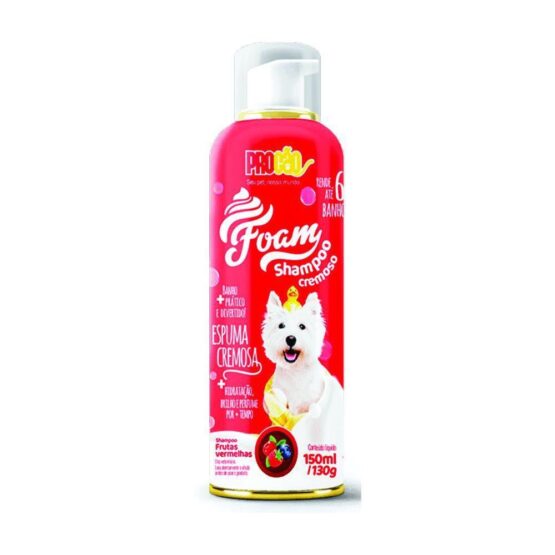 Foam shampoo cremoso frutas vermelhas-150ml