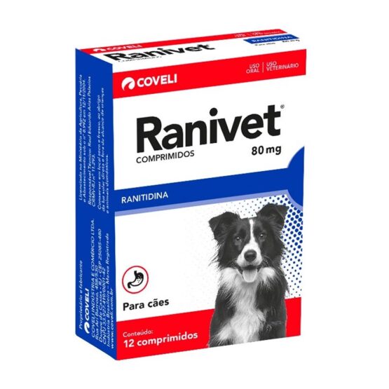 Ranivet 80mg 12 comprimidos