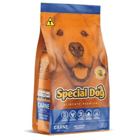 Ração SPECIAL DOG Carne para Cães Adultos