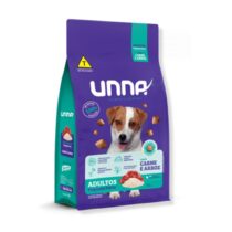 Ração para cães adulto Unna peq. carne e arroz 10,1kg-602783113