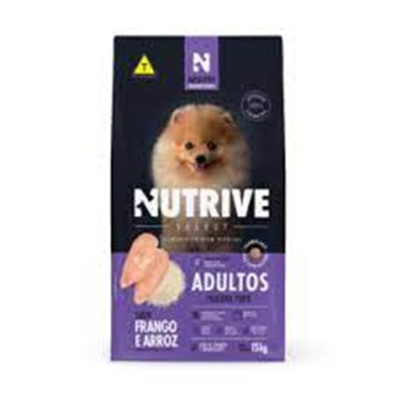 Ração para cães adultos Nutrive Select peq. frango e arroz 2,50kg