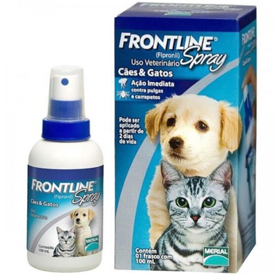 Frontline Spray para Cães e Gatos – 100ml