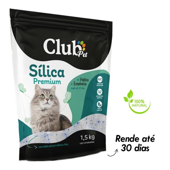 Sílica Higiênica CLUB Pet 1,5kg
