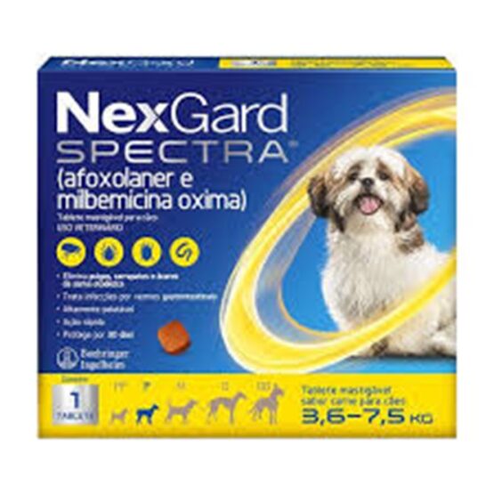 NEXGARD SPECTRA P (3,6 – 7,5KG)