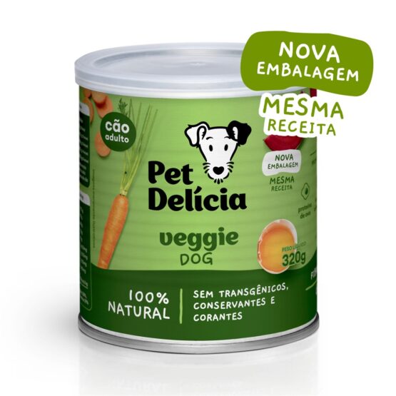 PET DELÍCIA VEGGIE DOG 320G