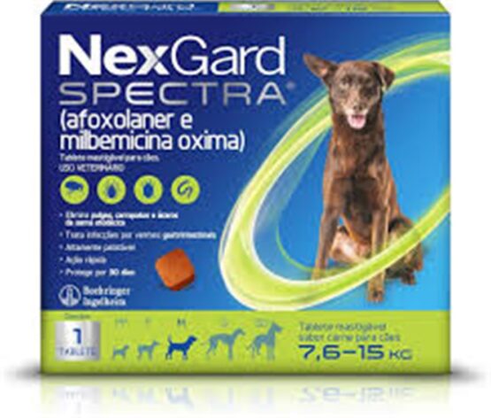 NEXGARD SPECTRA M (7,6 – 15KG) UNIDADE