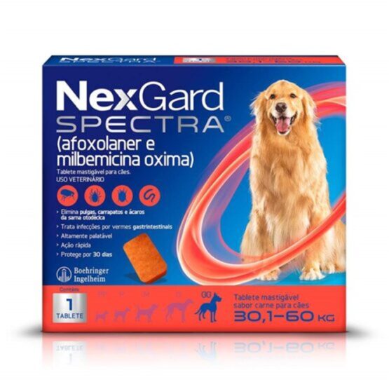 NEXGARD SPECTRA GG 30,1-60KG UNIDADE
