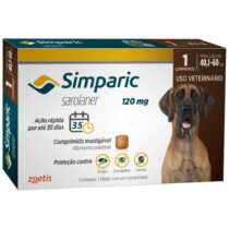 Antipulgas simparic 120mg para cães de 40-60kg-346702842