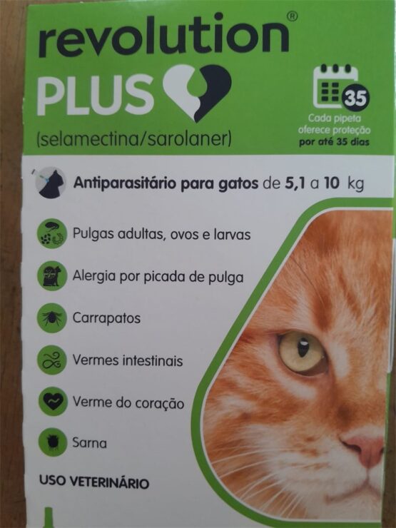 REVOLUTION PLUS 1.0ML CX 03 – 5,1 A 10KG PIPETA