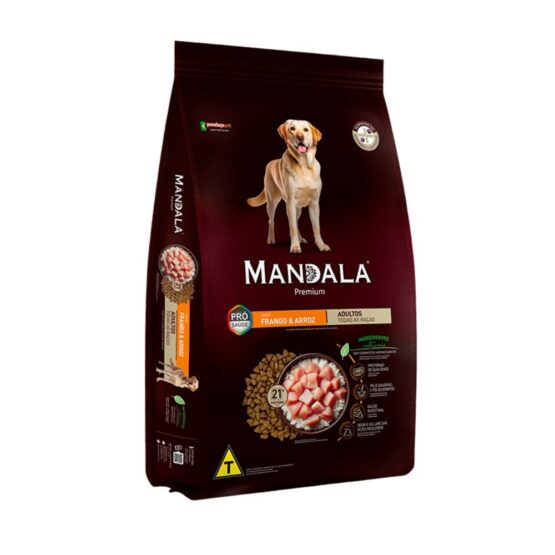 MANDALA CAO – ADULTO – FRANGO ARROZ – 20 KG