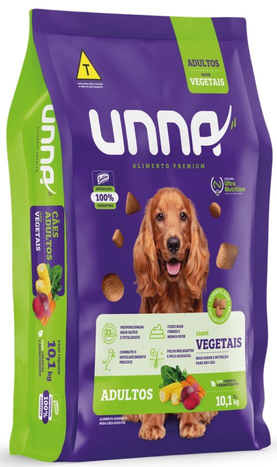 UNNA CAES ADULTOS VEGETAIS 15kg
