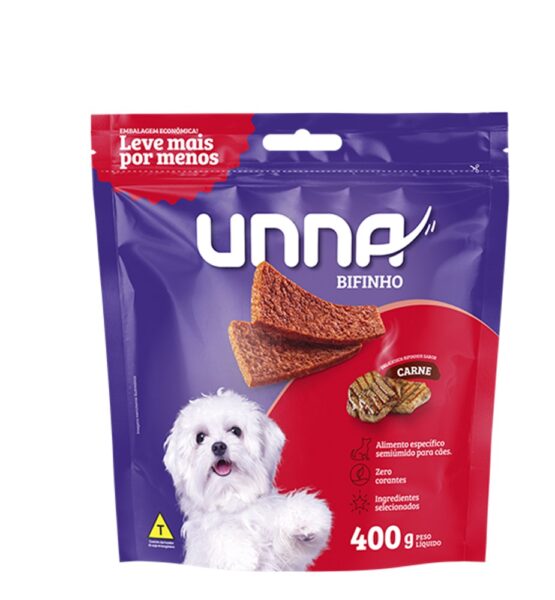 UNNA BIFINHO SABOR CARNE – 400g