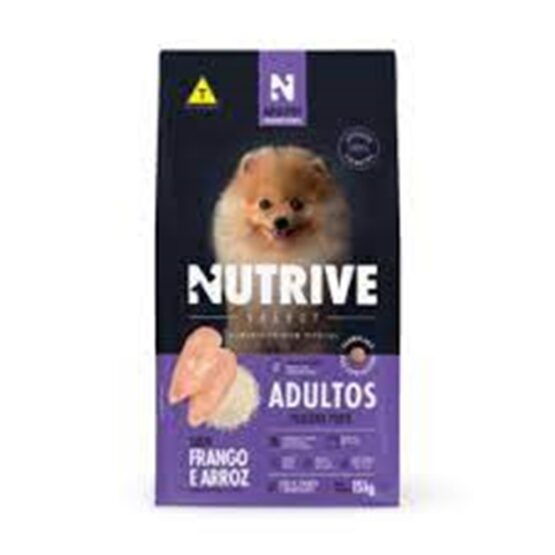 Ração para cães adultos Nutrive Select peq  frango e arroz 10,1kg