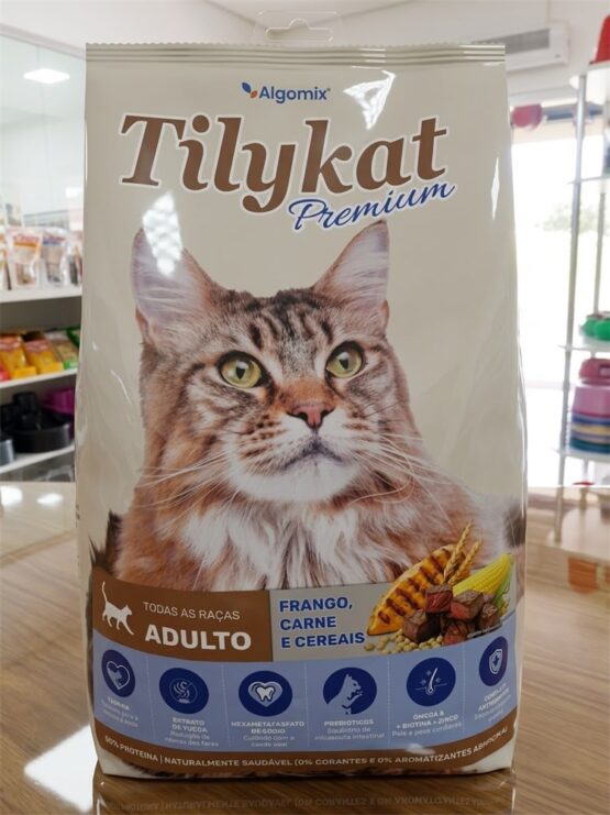 Ração para gatos adultos 1kg tilykat