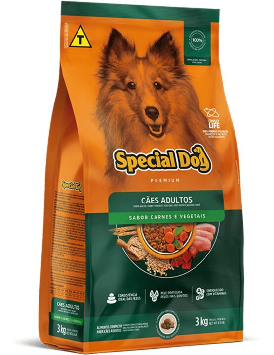 Ração Special Dog Premium Vegetais para Cães Adultos – 20kg