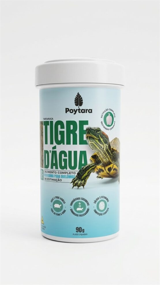 RACAO TIGRE D’AGUA 90G (TARTARUGA)