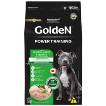 Ração Golden Power Training para Cães Adultos Sabor Frango e Arroz - 15kg-582434542